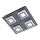 Eglo - LED Ceiling light 4xLED/3,3W/230V