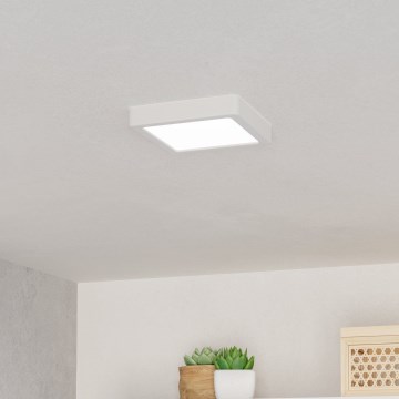 Eglo - LED Ceiling Light, 7 W, 230 V, 2700/4000/6500 K, 15 × 15 cm, White
