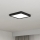 Eglo - LED Ceiling Light LED/10,5W/230V 2700/4000/6500K 22x22cm Black