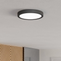 Eglo - LED Ceiling Light LED/11,5W/230V 2700/4000/6500K pr. 21,1 cm black