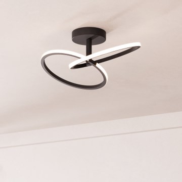 Eglo - LED Ceiling Light LED/12W/230V 2700/4000/6500K black