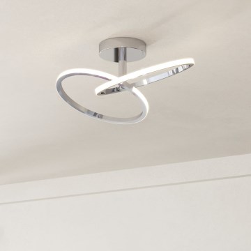 Eglo - LED Ceiling Light LED/12W/230V 2700/4000/6500K polished chrome