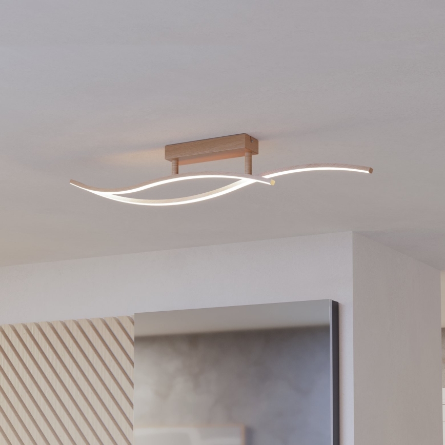 Eglo - LED Ceiling light LED/12W/230V 4000K beige