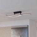 Eglo - LED Ceiling light LED/12W/230V 4000K black