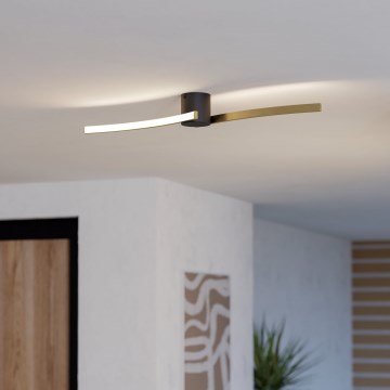 Eglo - LED Ceiling light LED/12W/230V 4000K gold