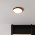 Eglo - LED Ceiling Light LED/14.2W/230V 2700/4000/6500K Ø 27.8 cm black
