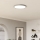 Eglo - LED Ceiling Light LED/17W/230V 2700/4000/6500K Ø 38.9 cm Matte Chrome