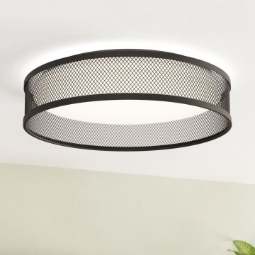 Eglo - LED Ceiling light LED/20W/230V black