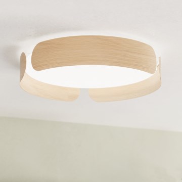 Eglo - LED Ceiling Light LED/20W/230V Ø 37 cm Beige