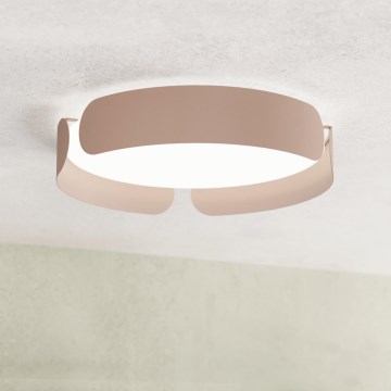 Eglo - LED Ceiling Light LED/20W/230V Ø 37 cm brown