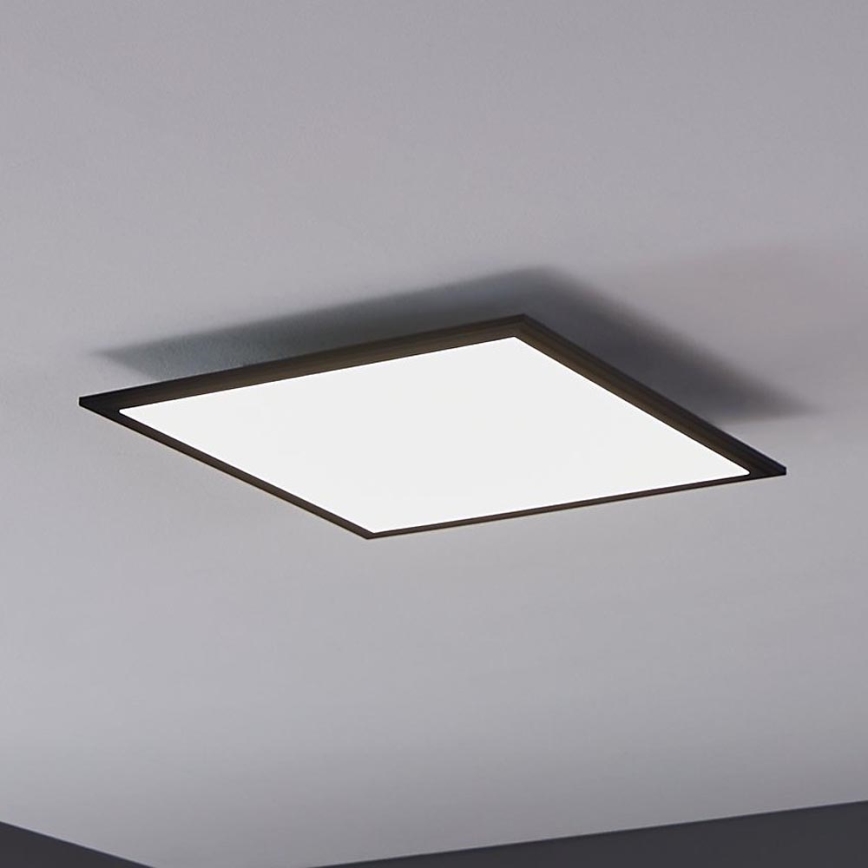 Eglo - LED Ceiling light LED/21,5W/230V 45x45 cm black