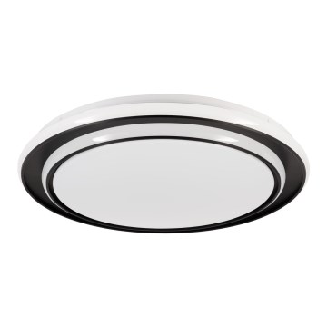 Eglo - LED ceiling light LED/36W/230V 2700/4000/6500K Ø 49 cm black
