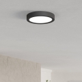 Eglo - LED Ceiling Light LED/7,5W/230V 2700/4000/6500K pr. 16,6 cm black