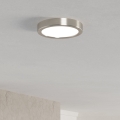Eglo - LED Ceiling Light LED/7.5W/230V 2700/4000/6500K Ø 16.6 cm Matte Chrome