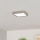 Eglo - LED Ceiling Light LED/7W/230V 2700/4000/6500K 15x15 cm Matte Chrome