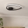 Eglo - LED Ceiling Light LED/9.7W/230V 2700/4000/6500K Ø 37.5 cm Black