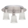 Eglo - LED Ceiling light MY CHOICE 3xE14/4W/230V matte chrome/creamy