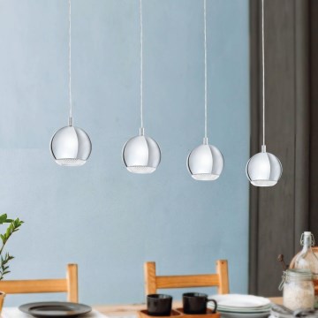 Eglo - LED chandelier 4xGU10-LED/4W/230V