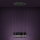 Eglo - LED Chandelier on a string 10xGU10/4,6W/230V black