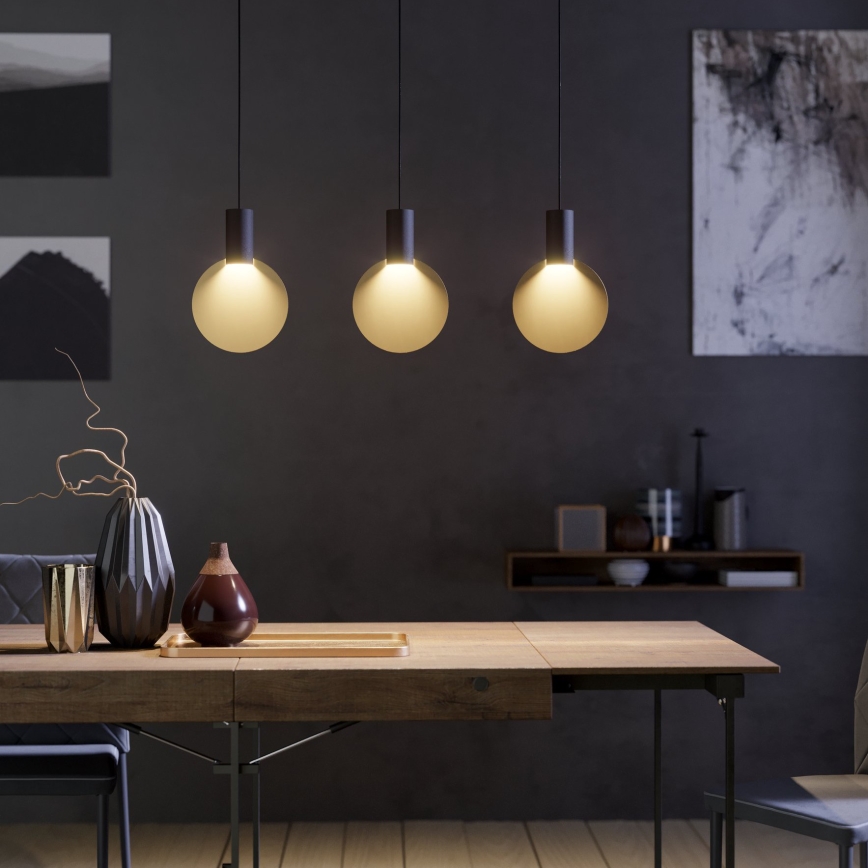 Eglo - LED Chandelier on a string 3xGU10/4,5W/230V 3000K
