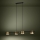 Eglo - LED Chandelier on a string 4xGU10/4,6W/230V 3000K gold