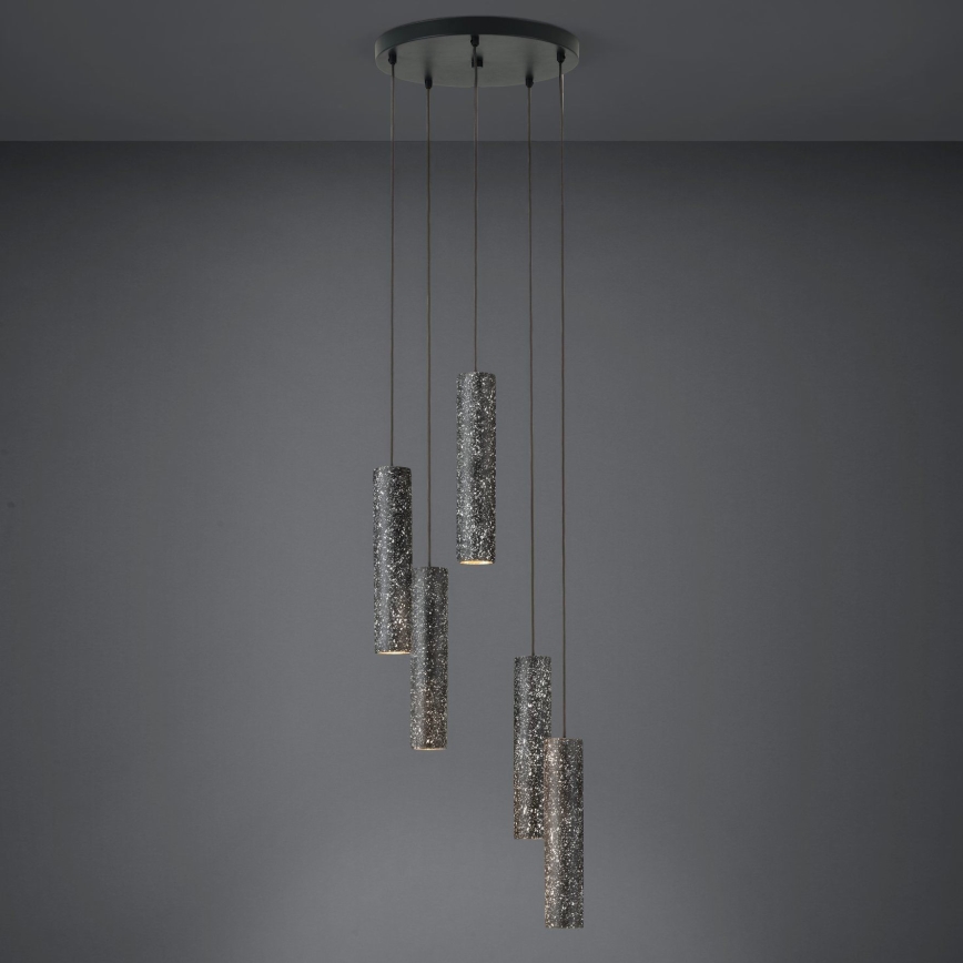 Eglo - LED Chandelier on a string 5xGU10/4,5W/230V