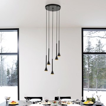 Eglo - LED chandelier on a string 5xGU10/5W/230V