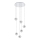 Eglo - LED Chandelier on a string 6xG9/3W/230V