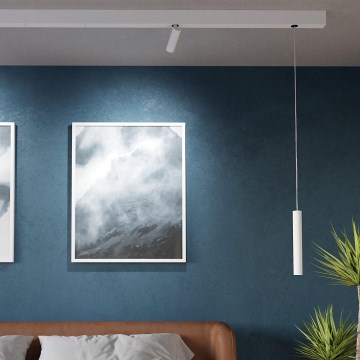 Eglo - LED Chandelier on a string for rail system 1xLED/9W/230V
