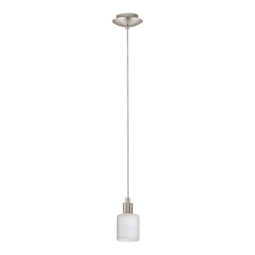 Eglo - LED Chandelier on a string MY CHOICE 1xE14/4W/230V matte chrome/white