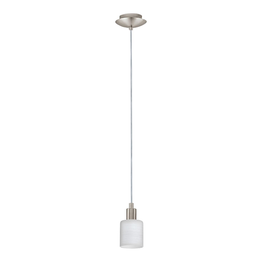 Eglo - LED Chandelier on a string MY CHOICE 1xE14/4W/230V matte chrome/white
