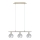 Eglo - LED Chandelier on a string MY CHOICE 3xE14/4W/230V matte chrome/white/black