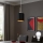 Eglo - LED Chandelier on a string TUNJA 1xE27/60W/230V black