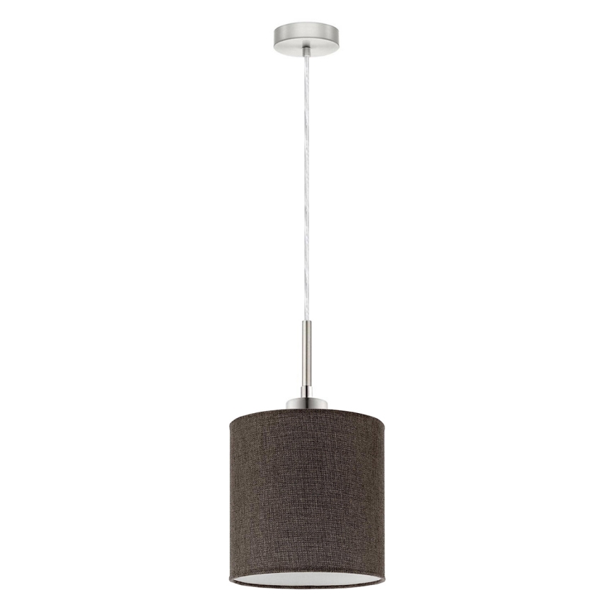 Eglo - LED Chandelier on a string TUNJA 1xE27/60W/230V brown