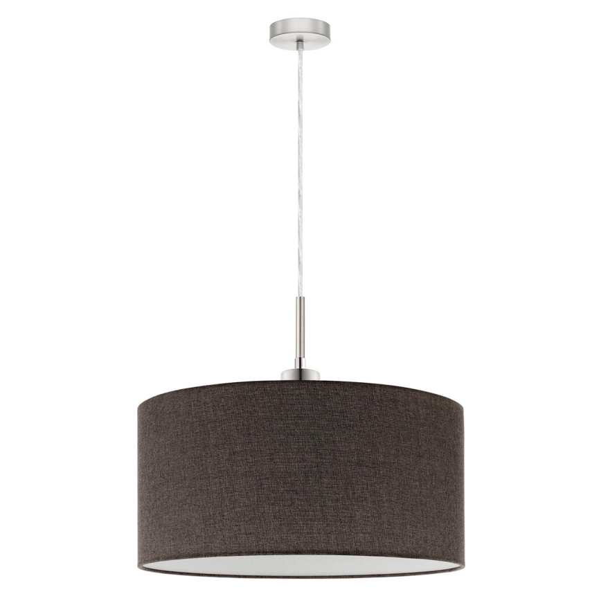 Eglo - LED Chandelier on a string TUNJA 1xE27/60W/230V brown