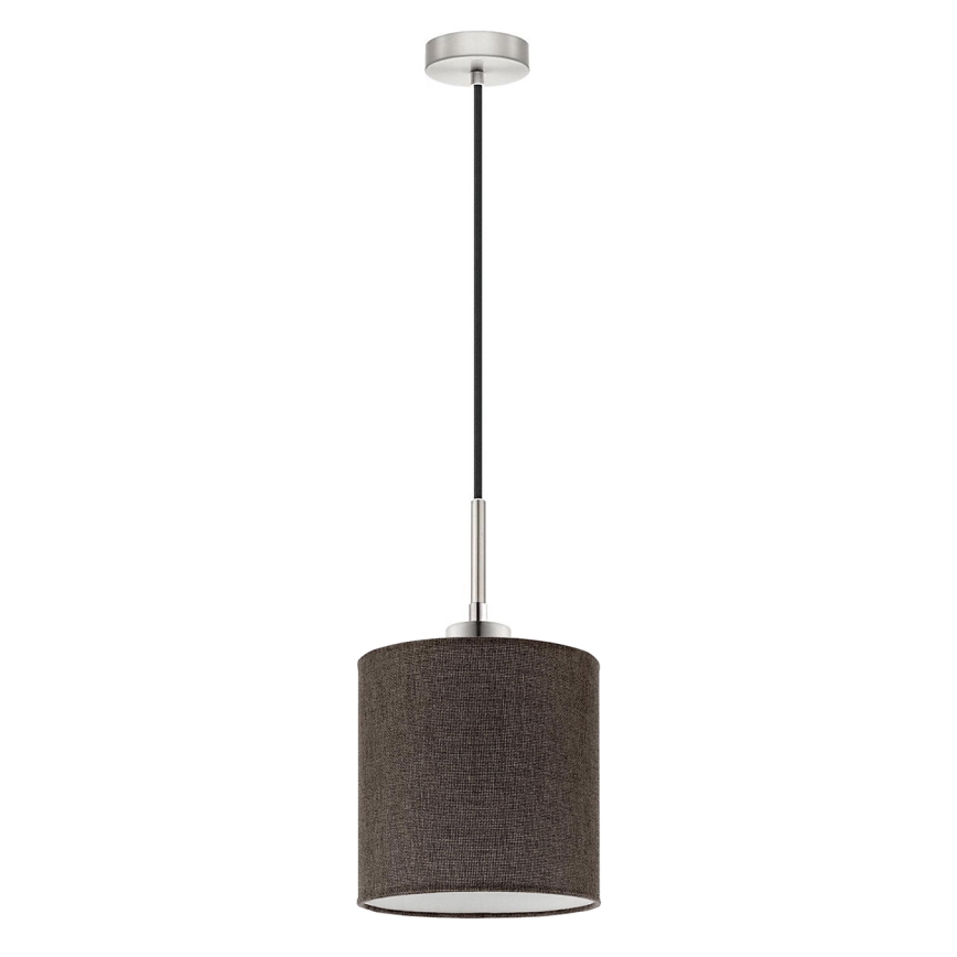 Eglo - LED Chandelier on a string TUNJA 1xE27/60W/230V brown