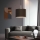 Eglo - LED Chandelier on a string TUNJA 1xE27/60W/230V brown