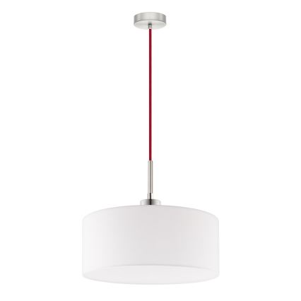 Eglo - LED Chandelier on a string TUNJA 1xE27/60W/230V white
