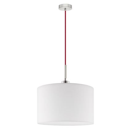 Eglo - LED Chandelier on a string TUNJA 1xE27/60W/230V white