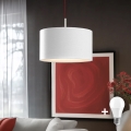 Eglo - LED Chandelier on a string TUNJA 1xE27/60W/230V white