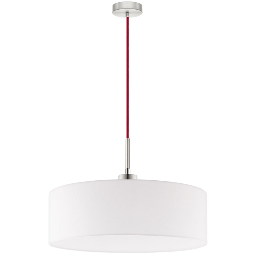 Eglo - LED Chandelier on a string TUNJA 1xE27/60W/230V white