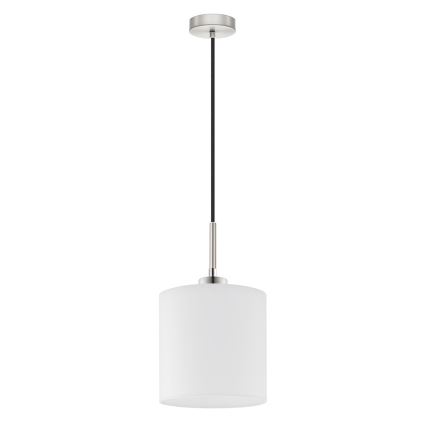 Eglo - LED Chandelier on a string TUNJA 1xE27/60W/230V white
