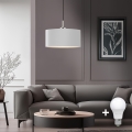 Eglo - LED Chandelier on a string TUNJA 1xE27/60W/230V white