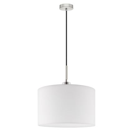 Eglo - LED Chandelier on a string TUNJA 1xE27/60W/230V white