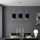 Eglo - LED  Chandelier on a string TUNJA 3xE27/60W/230V black