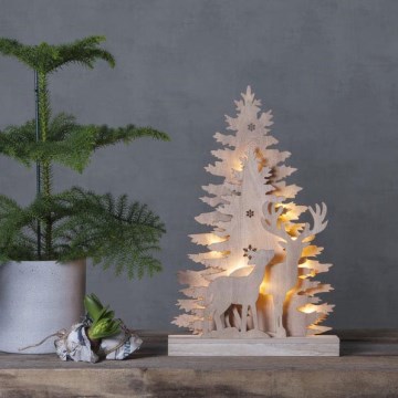 Eglo - LED Christmas decoration 10xLED/0,03W/2xAA