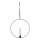 Eglo - LED Christmas decoration 1xLED/0,06W/1xAA black