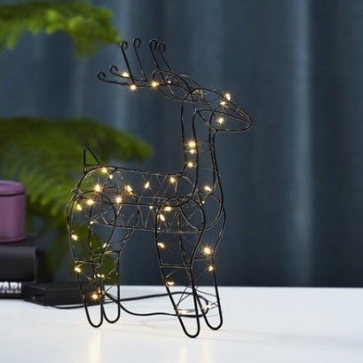 Eglo - LED Christmas decoration 40xLED/0,06W/3xAA