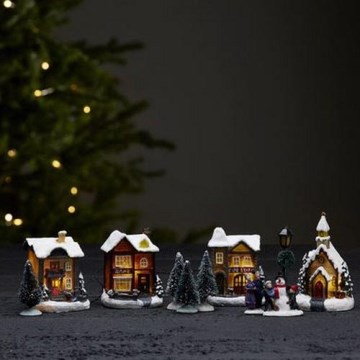 Eglo - LED Christmas decoration 4xLED/0,064W/2xAA