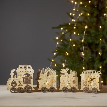 Eglo - LED Christmas decoration 4xLED/0,06W/2xAA